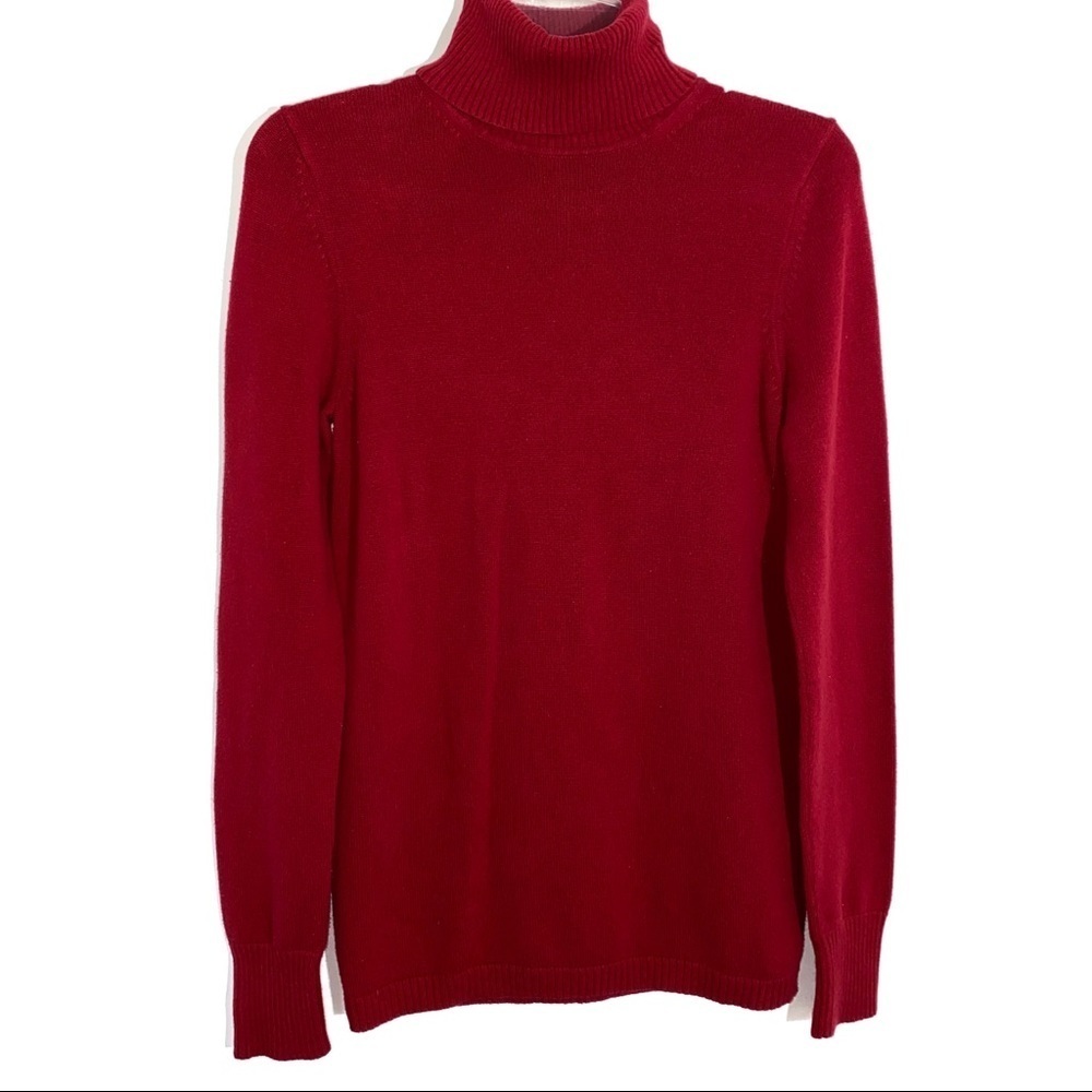 Gap Red Turtleneck Sweater